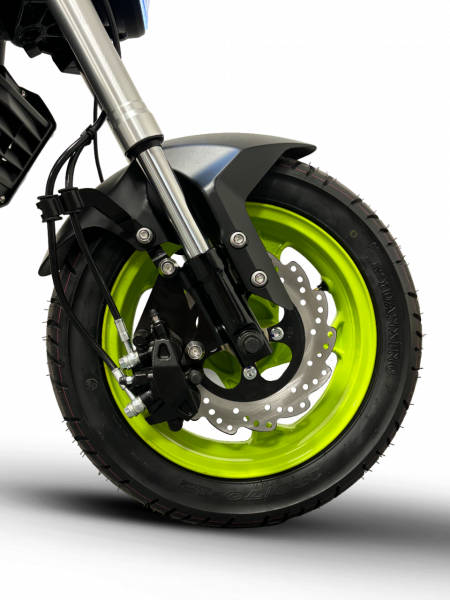 Magpower Bombers 125cm³ couleur noire mat vue profil
